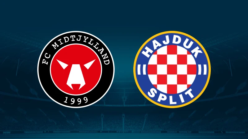 FC Midtjylland enfrenta o Hajduk Split em dezembro