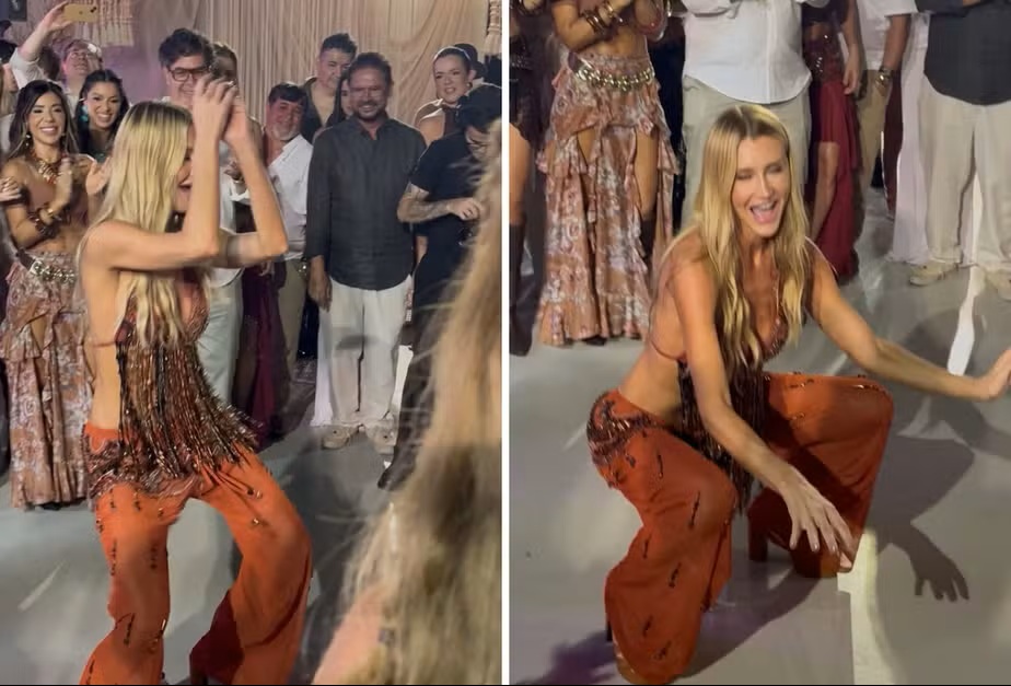 Famosos celebram aniversário em Trancoso com show surpresa do grupo É o Tchan
