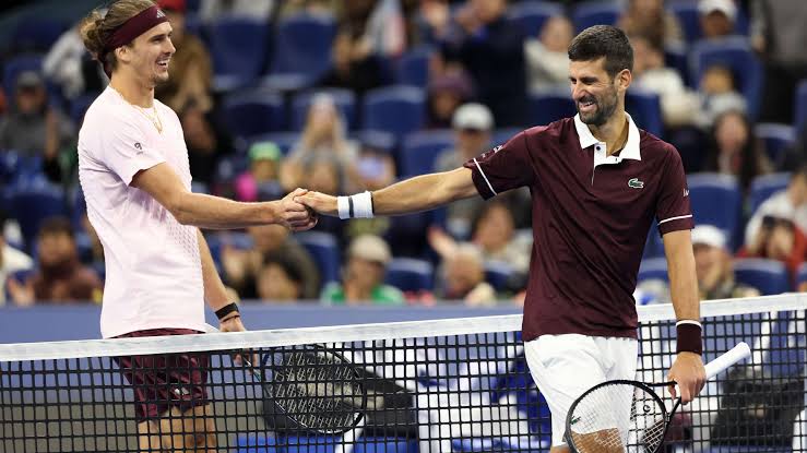 Novak Djokovic vence Alexander Zverev em confronto na temporada