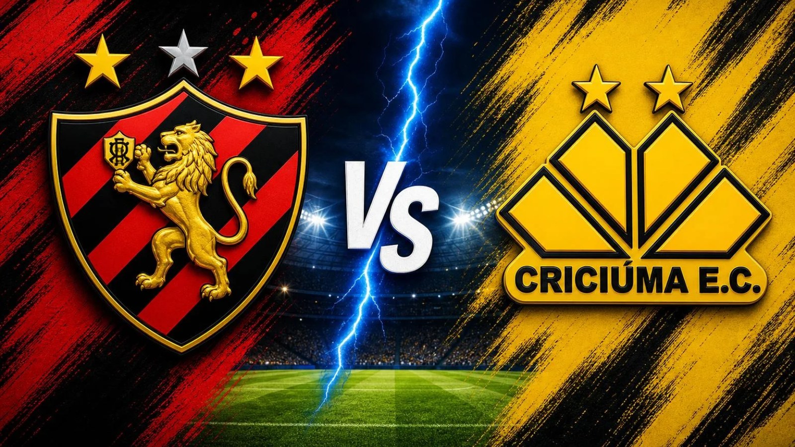 Sport e Criciúma duelam na Ilha do Retiro pela reta final da Série B