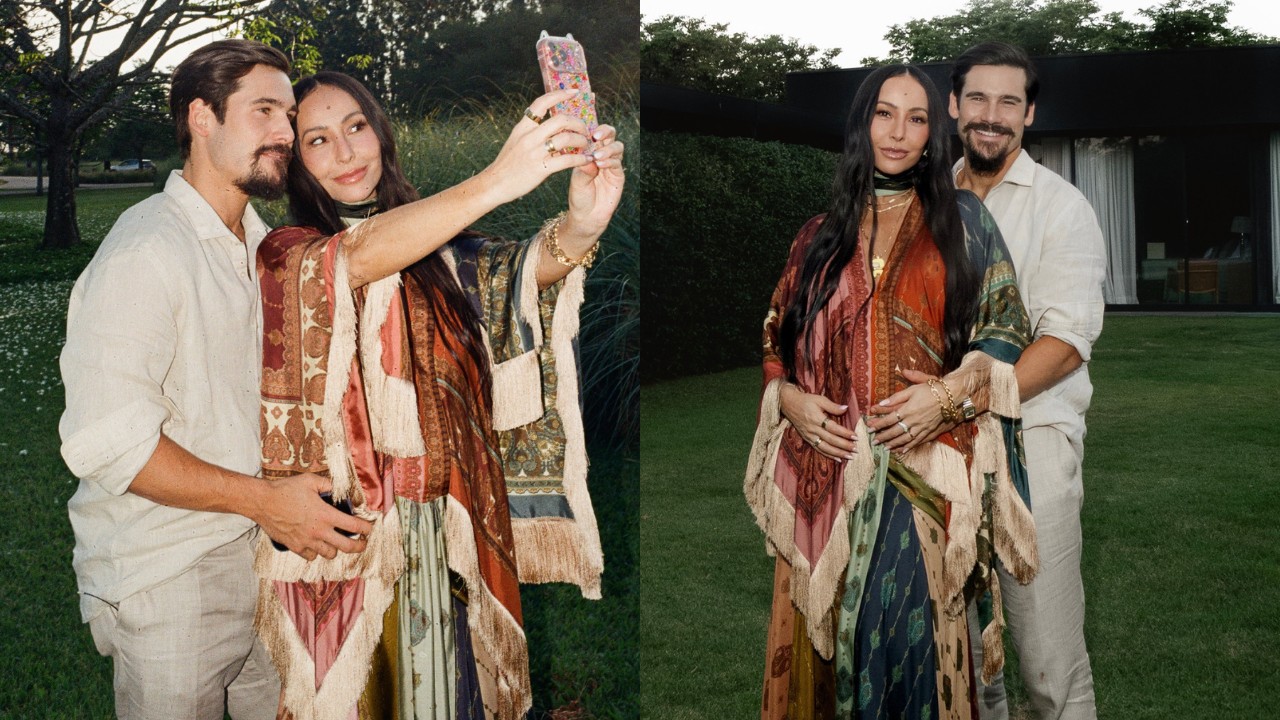 Sabrina Sato e Nicolas Prattes aguardam a chegada do primeiro filho