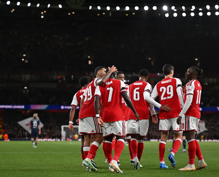 Arsenal vence o Lille por 3 a 0 pela Champions League