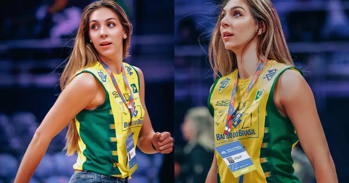 Filha de Giba e Cristina assume cargo de treinadora de vôlei aos 22 anos