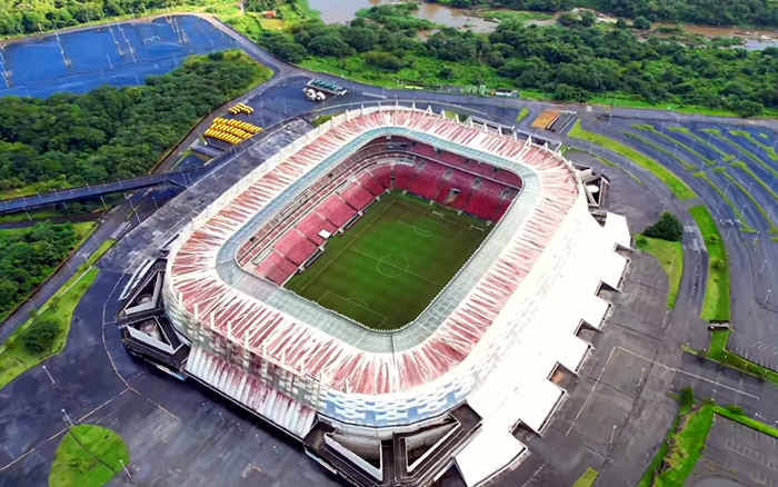 Arena de Pernambuco expõe problemas e preocupa para a Copa Feminina