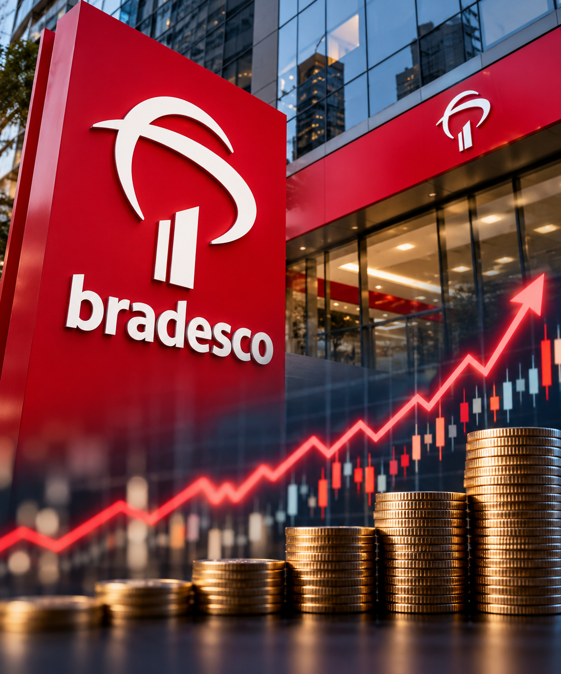 Bradesco registra lucro de R$ 7,1 bilhões no 3T26 e renova recompra de ações