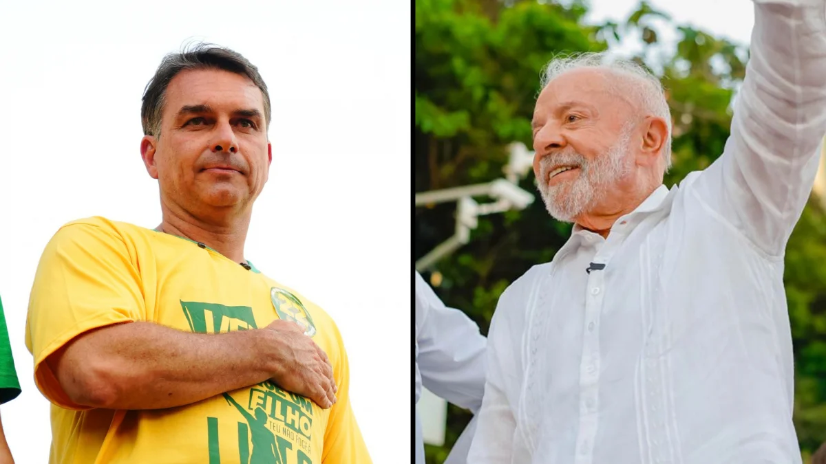 PoderData aponta Flávio Bolsonaro com 53% e Lula com 47% no segundo turno