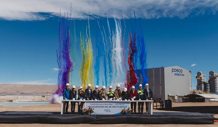 Posco inaugura nova planta de litio na Argentina