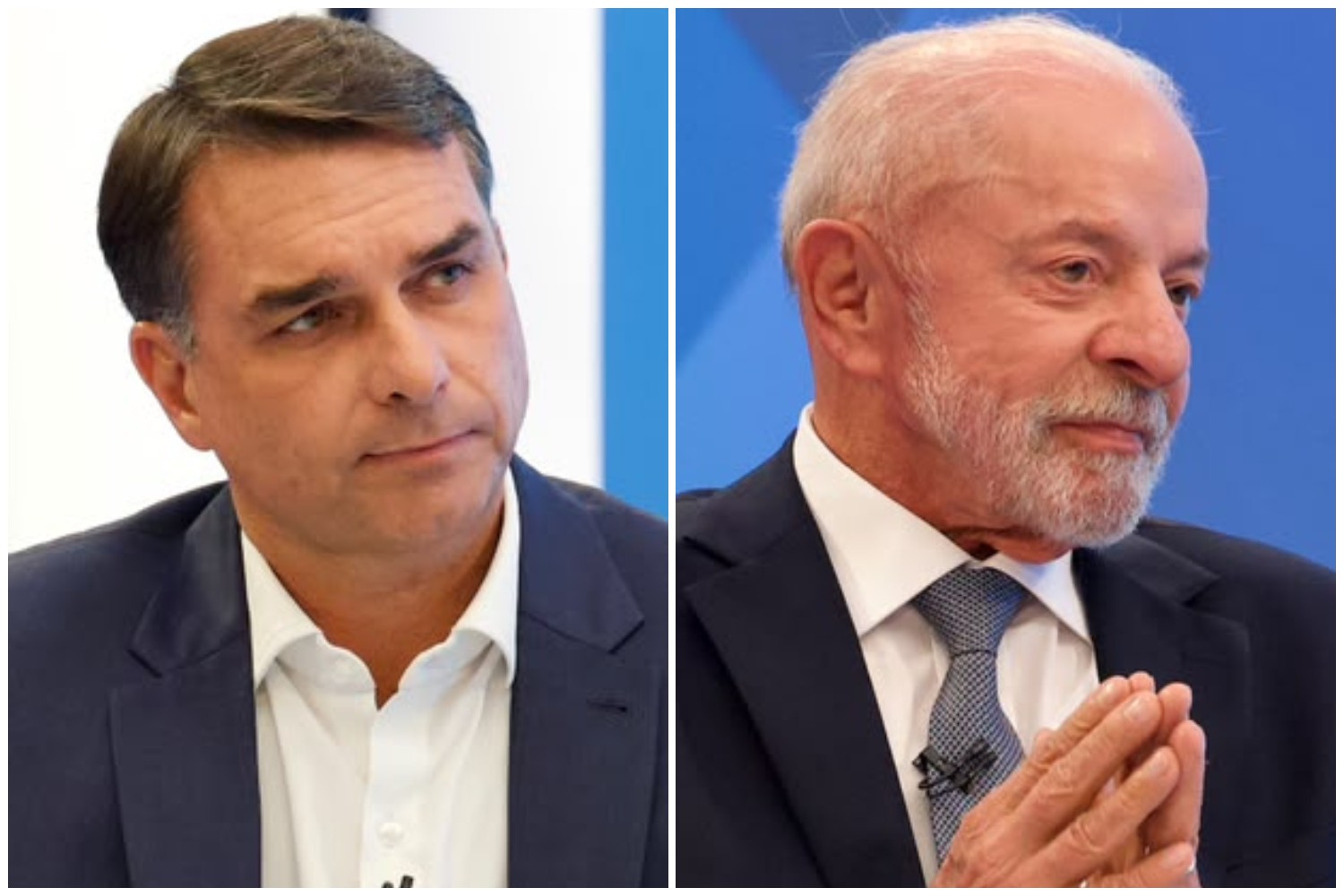Candidatos à Presidência, Flávio e Lula alteram discursos sobre temas centrais