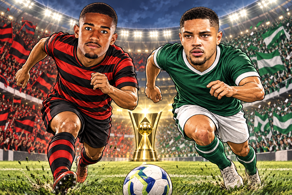 Palmeiras goleia Corinthians e Flamengo lidera o Brasileirão
