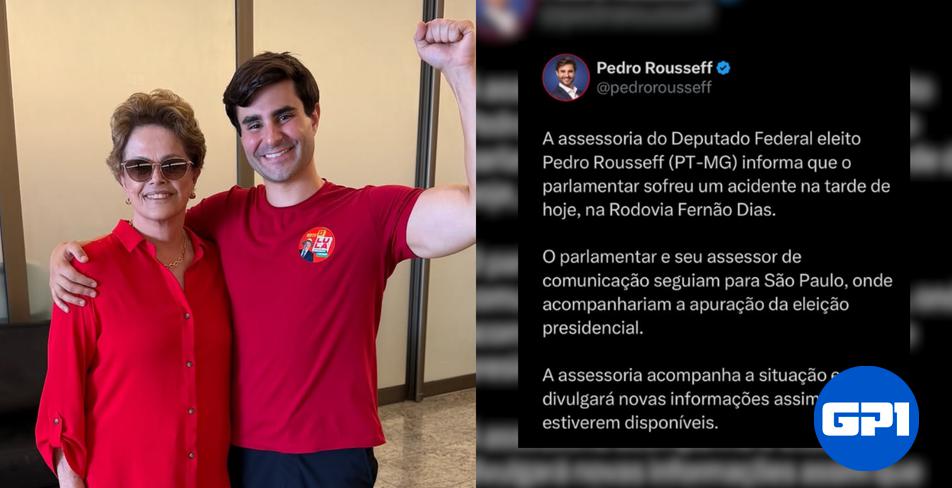 Deputado eleito Pedro Rousseff sofre acidente na Rodovia Fernão Dias