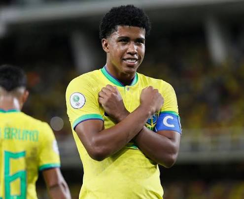 Andrey Santos é convocado para a Seleção Brasileira