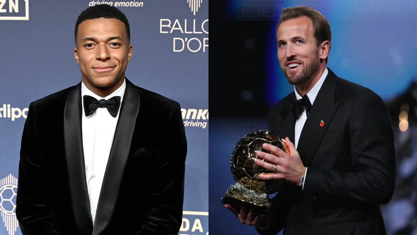 Harry Kane supera Mbappé por margem apertada na Bola de Ouro de 2026