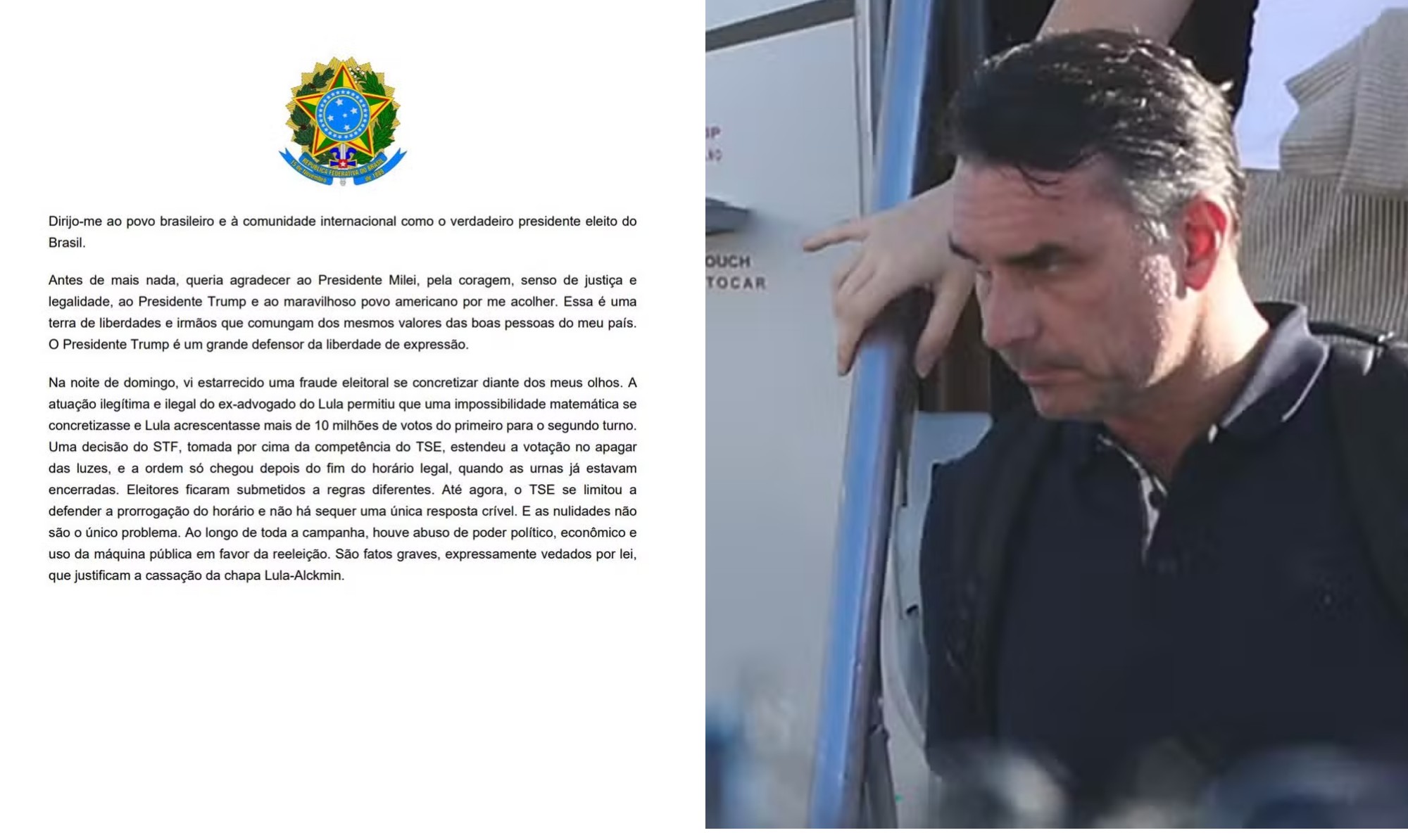 Cúpula do PL teme novas declarações de Flávio Bolsonaro nos EUA