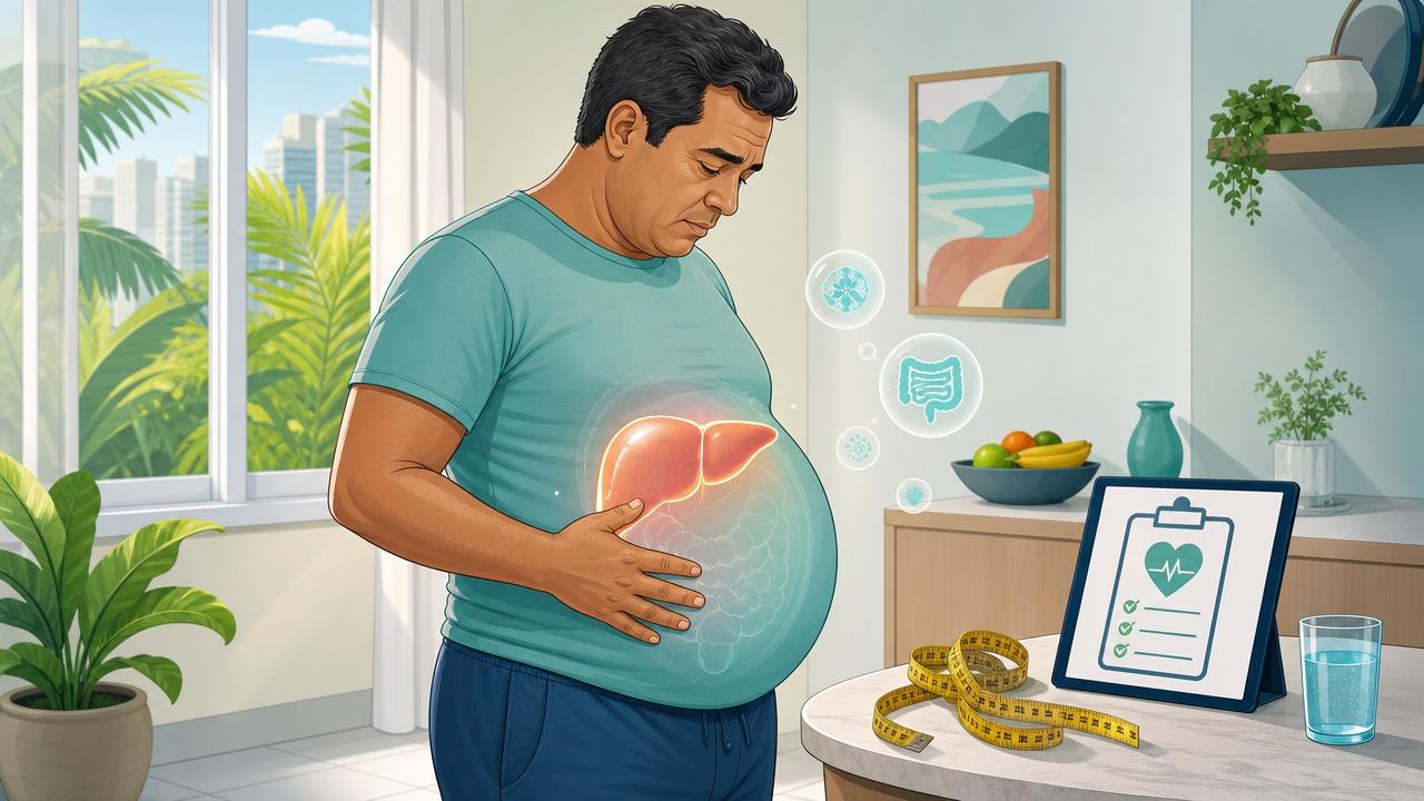 Gordura abdominal e acúmulo no fígado exigem cuidados redobrados