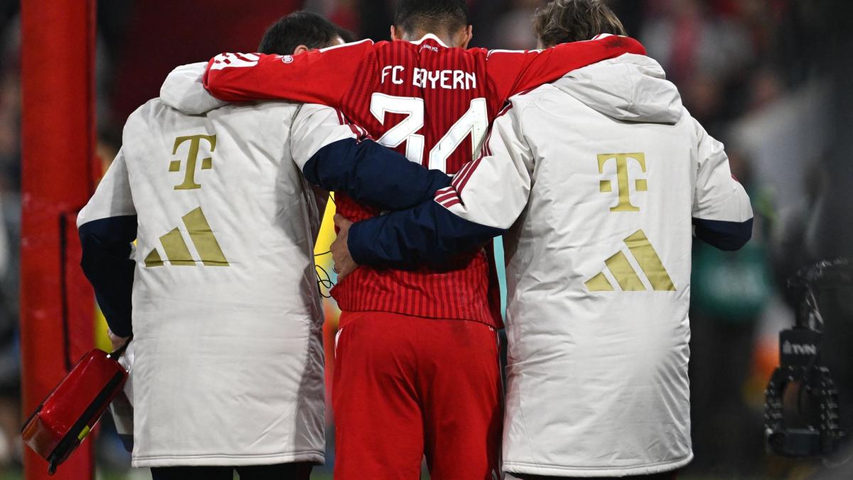 Bayern perde Saibari e Gnabry por lesão contra o Borussia Dortmund