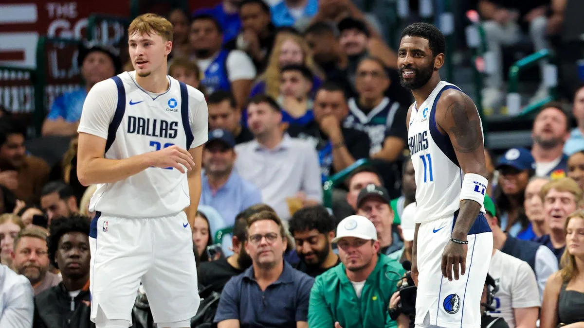 Dallas Mavericks vencem o Houston Rockets com atuação de gala de Irving e Flagg
