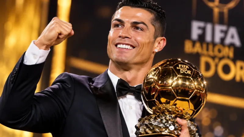 Cristiano Ronaldo brilha no Al-Nassr e é eleito dono da melhor Bola de Ouro