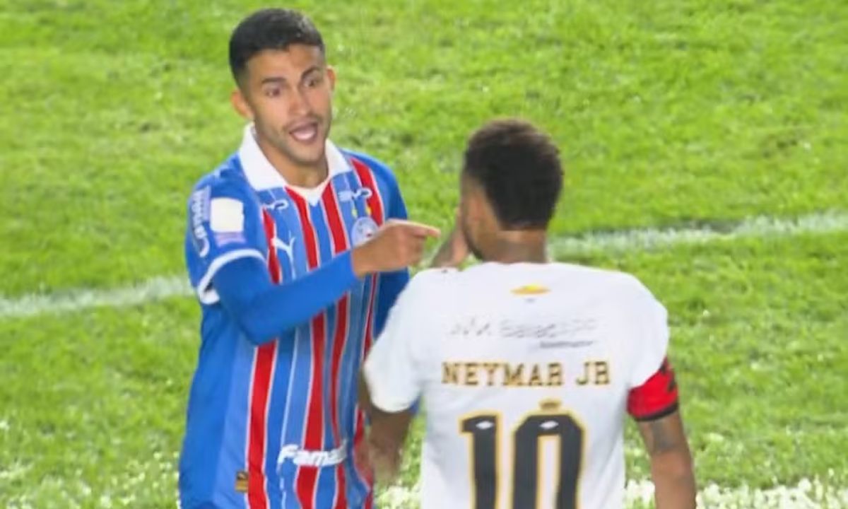 Expulsão de Neymar e discussão com Nestor geram polêmica no Brasileirão