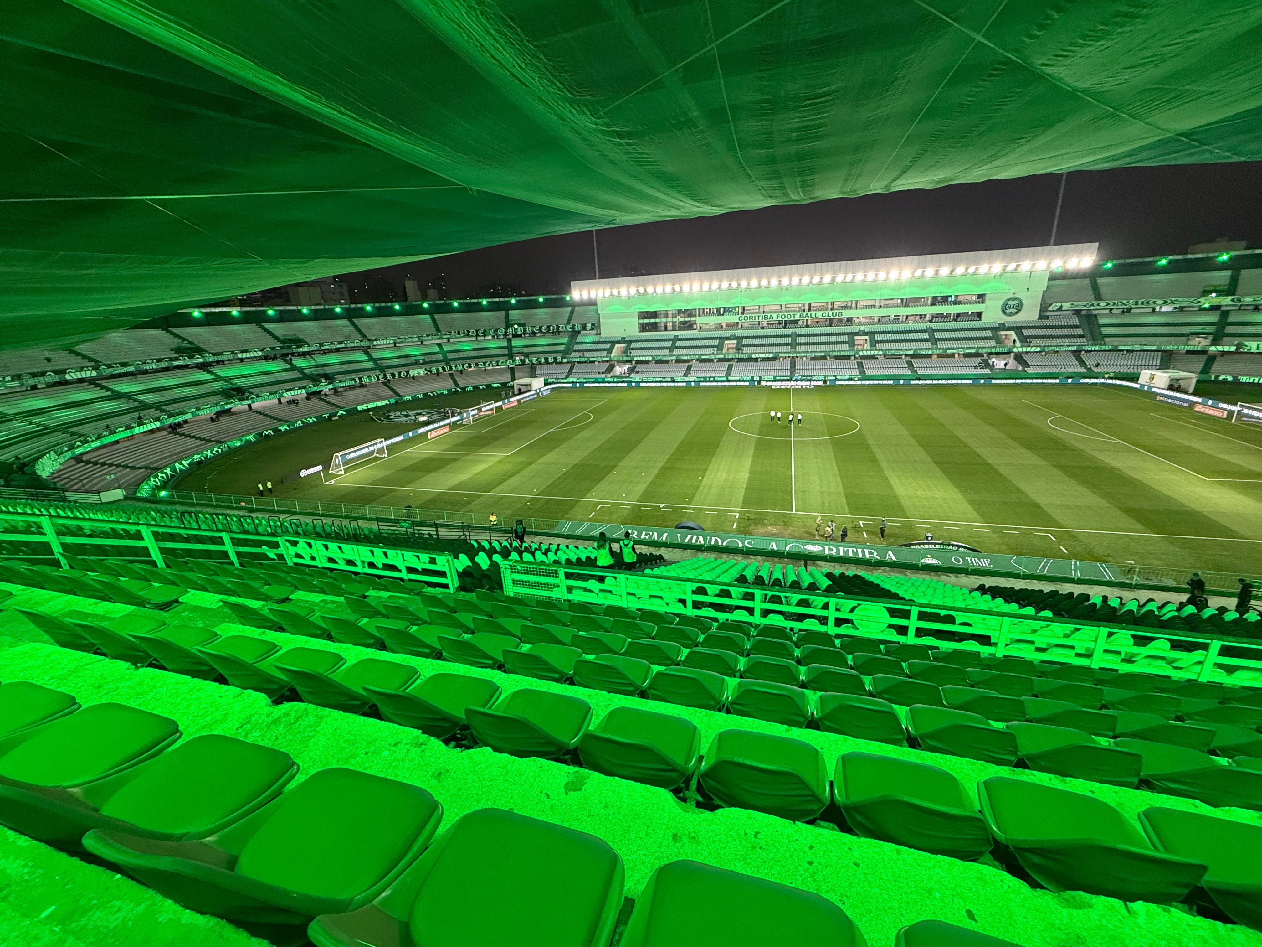 Coritiba e Grêmio medem forças no Couto Pereira pela 32ª rodada