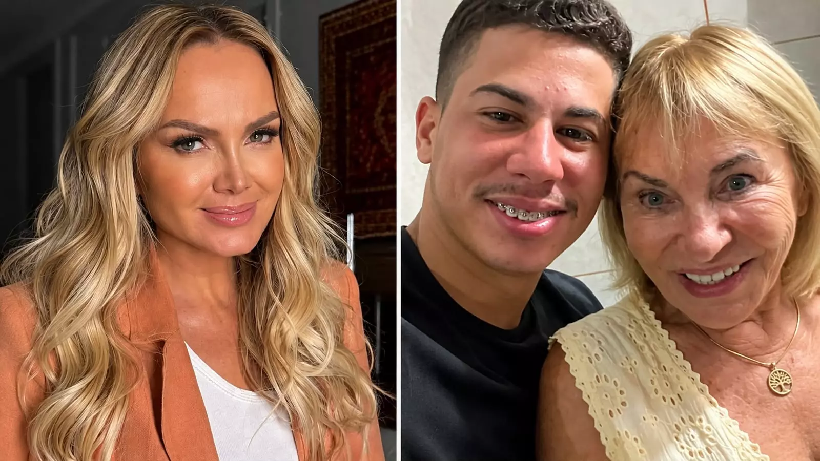 Influenciador afirma viver romance com mãe da apresentadora Eliana