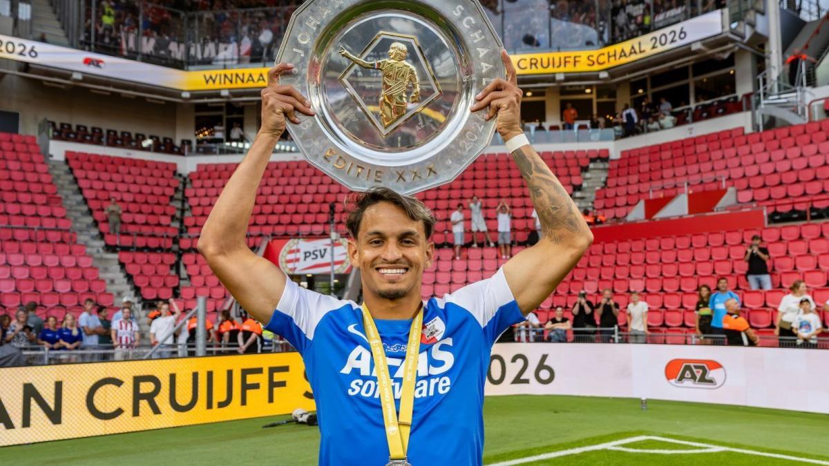 Brasileiro Wesley Patati completa 50 jogos pelo AZ Alkmaar