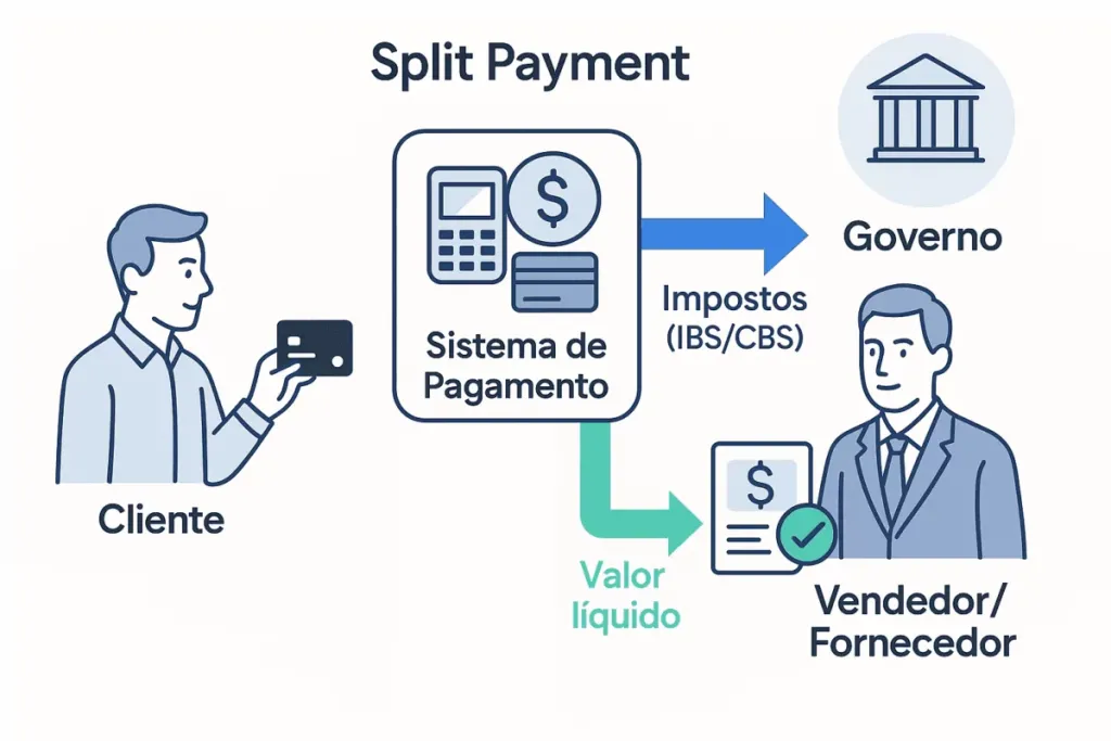 Receita Federal e bancos iniciam testes do split payment
