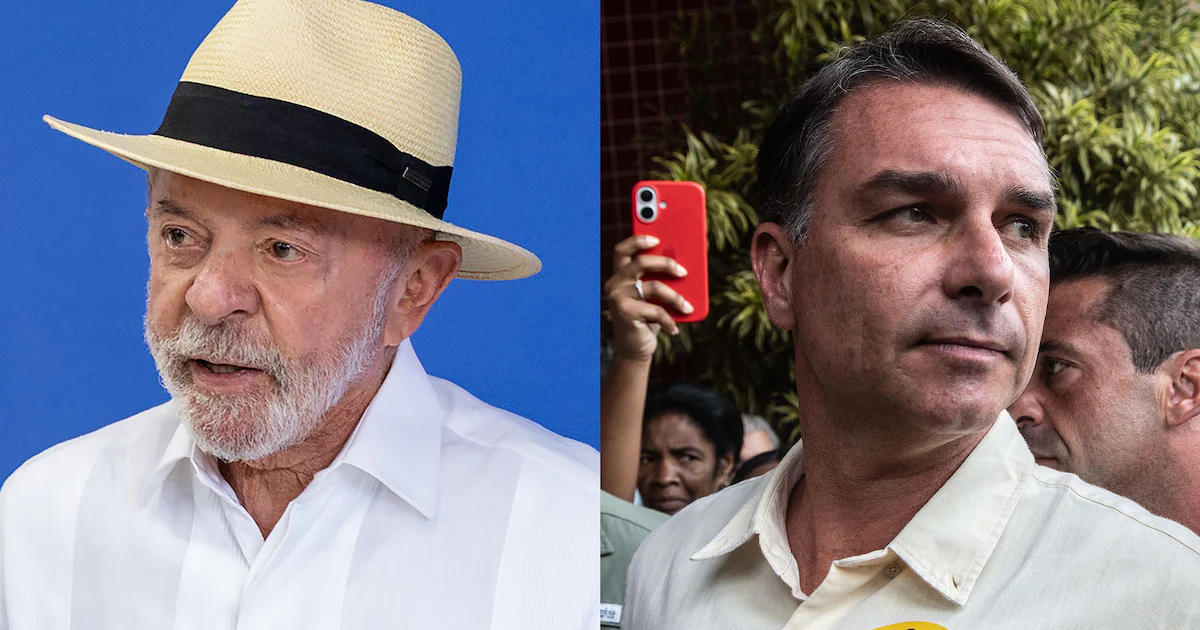 Datafolha aponta Flávio com 51% e Lula com 49% dos votos válidos