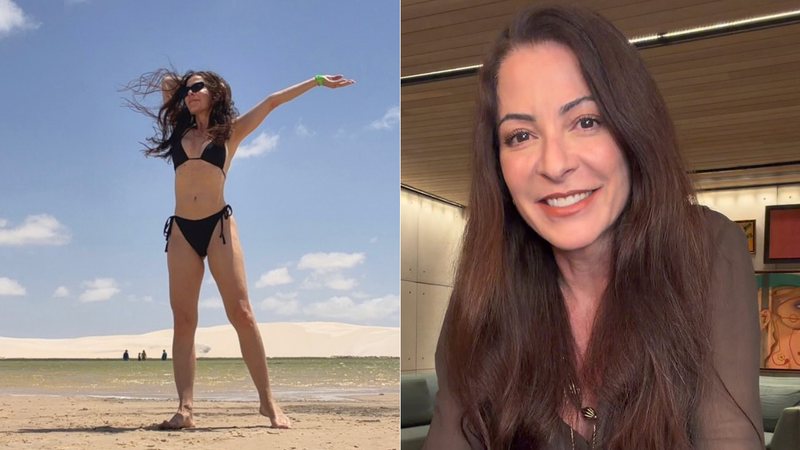 Ana Paula Padrão compartilha fotos de viagem aos Lençóis Maranhenses