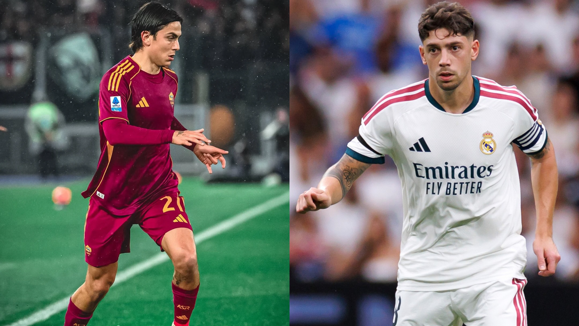 Roma e Real Madrid se enfrentam pela Liga dos Campeões no Estádio Olímpico