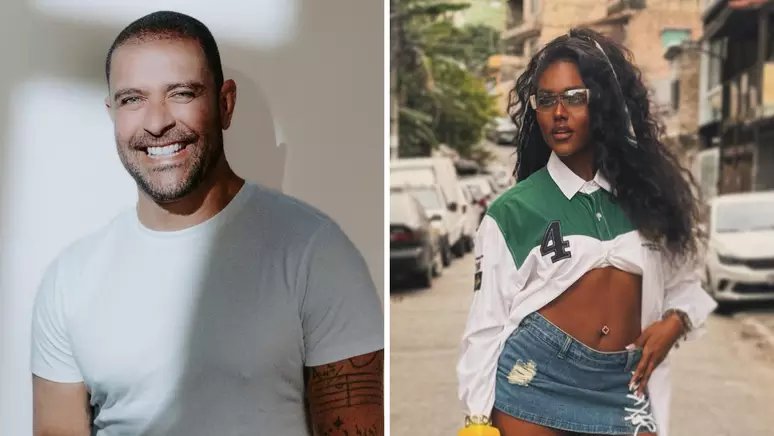 Diogo Nogueira vive affair com a cantora e apresentadora Wic Tavares