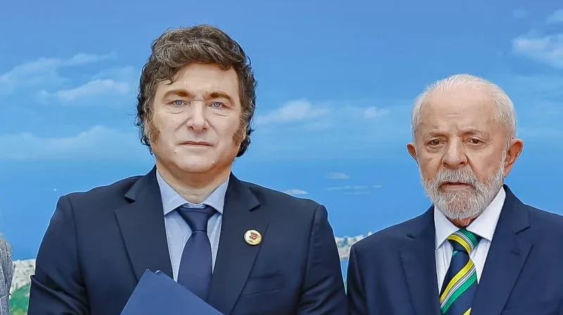Governo Lula evita confronto com Milei após fuga de Flávio Bolsonaro
