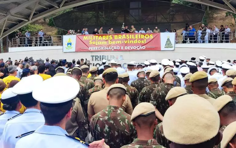 Santuário Nacional de Aparecida recebe XIX Peregrinação da Família Militar