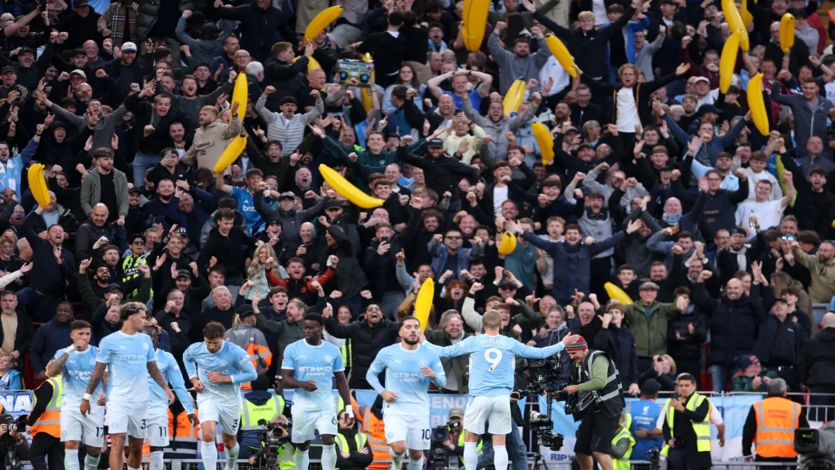 Manchester City vence o Liverpool por 3 a 0 fora de casa