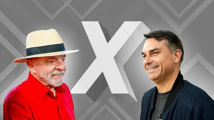 Flávio Bolsonaro e Lula trocam acusações após entrevista de Roberta Luchsinger