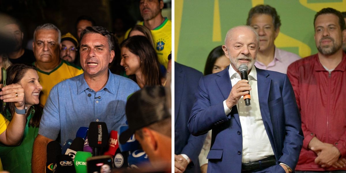 Campanhas de Lula e Flávio Bolsonaro buscam apoios de governadores