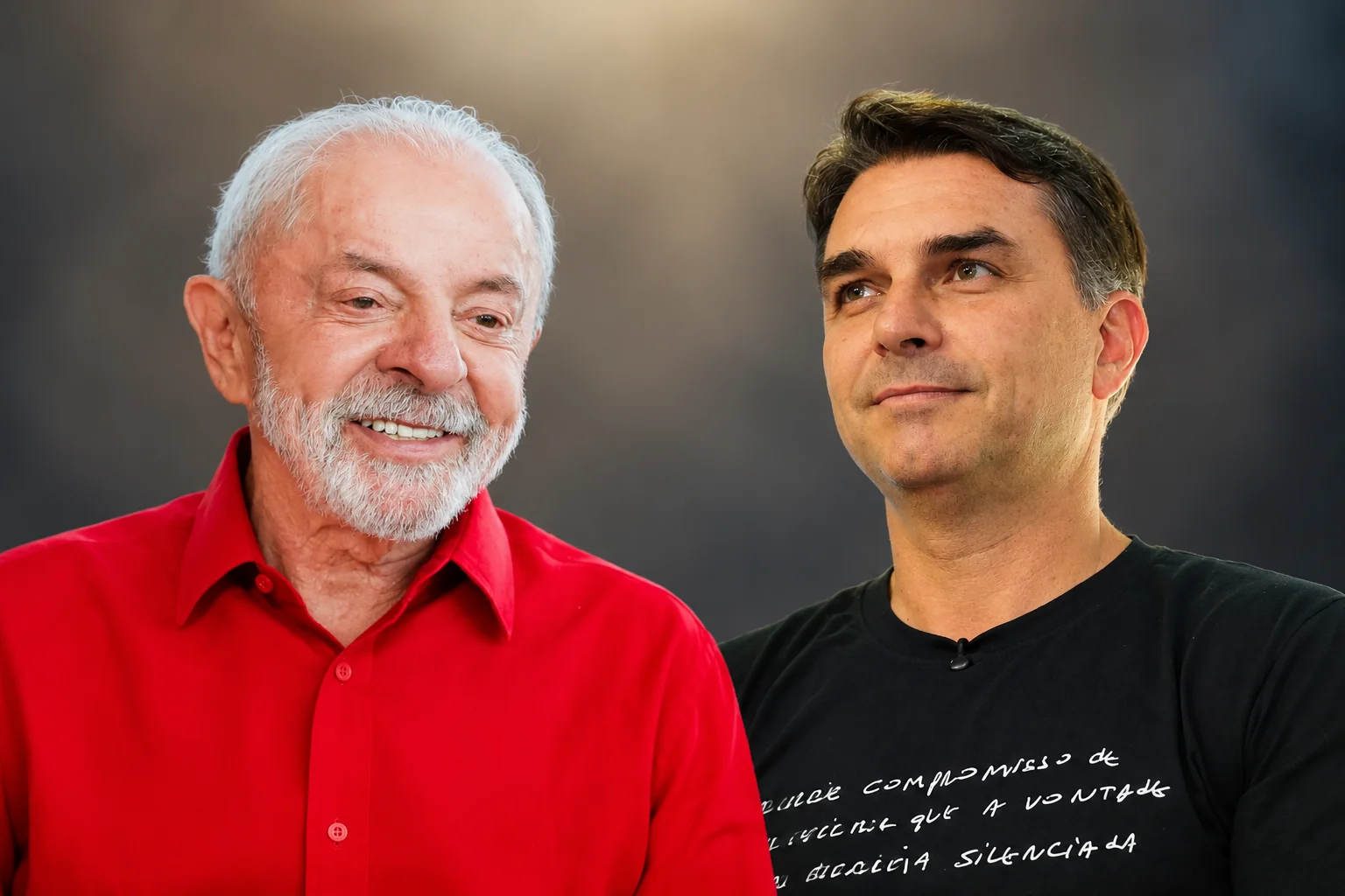 Último debate presidencial na TV Globo entre Lula e Flávio Bolsonaro
