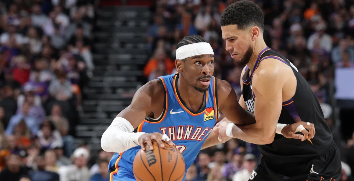 Thunder e Suns se enfrentam após duras baixas por lesão na NBA