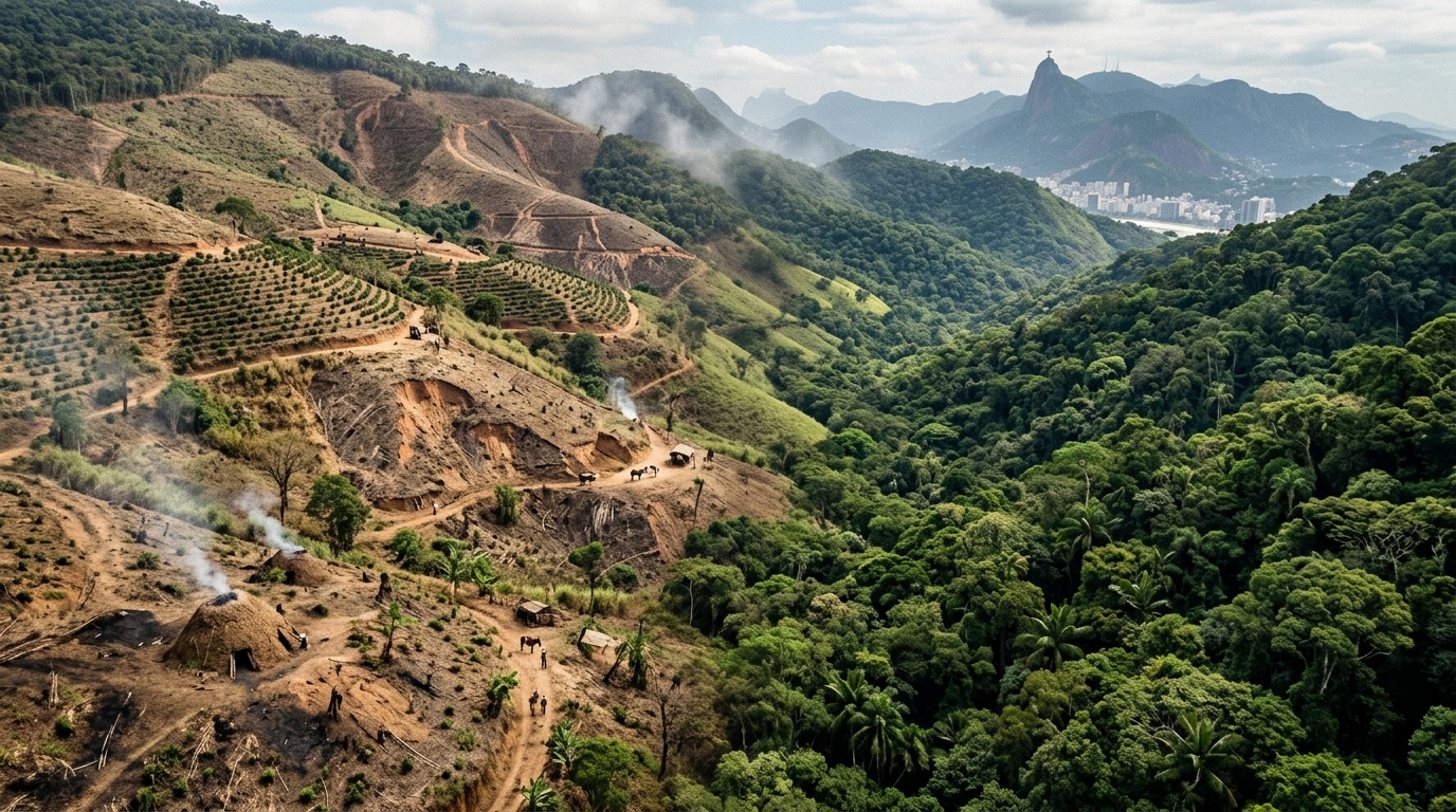 Floresta da Tijuca: legado de Dom Pedro II contra a escassez de água