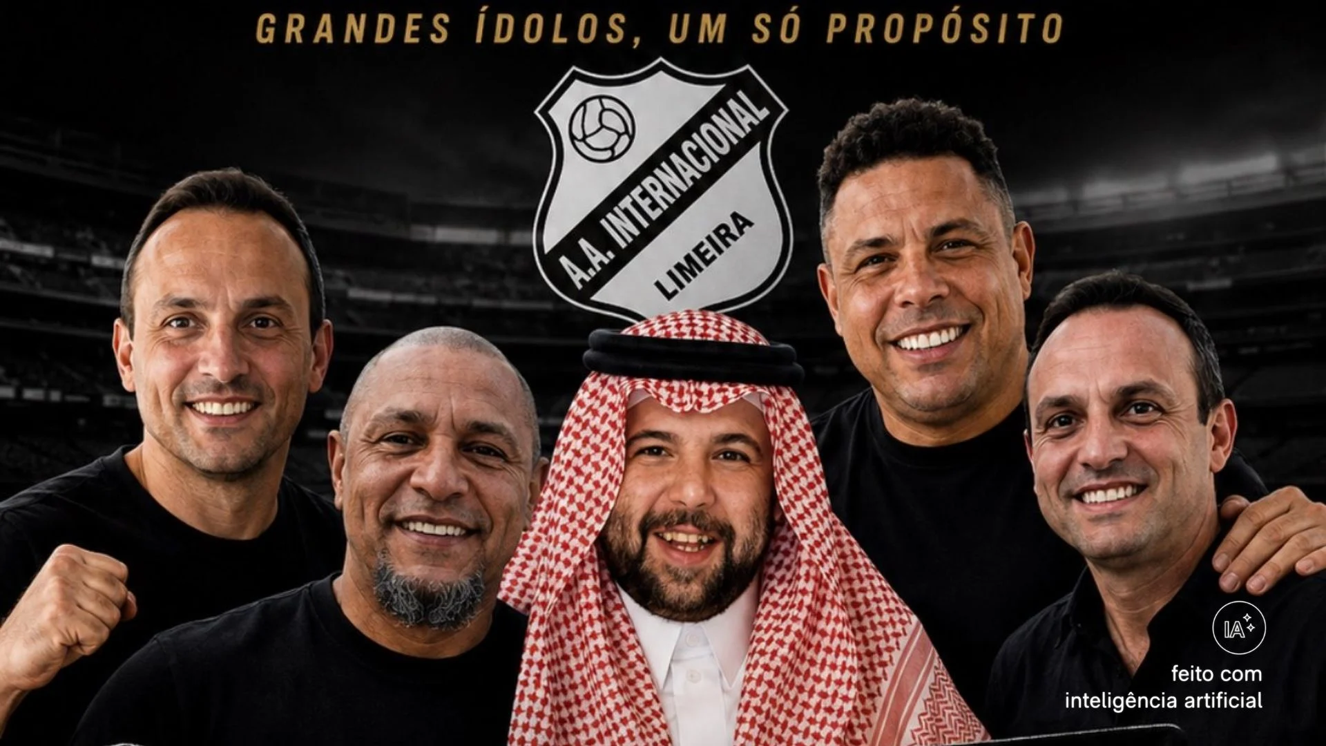 Inter de Limeira oficializa venda de 80% da SAF para grupo liderado por Ronaldo