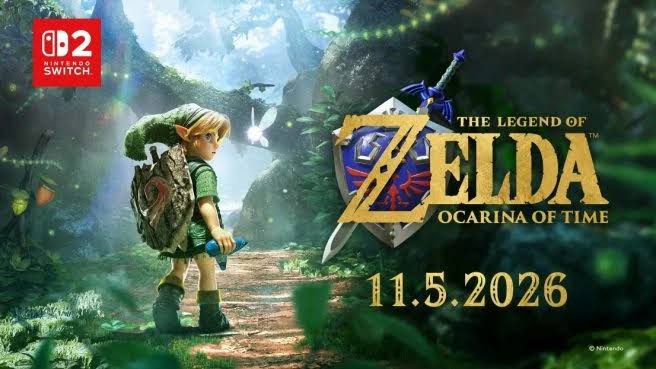 Remake de The Legend of Zelda: Ocarina of Time chega em novembro para Switch 2