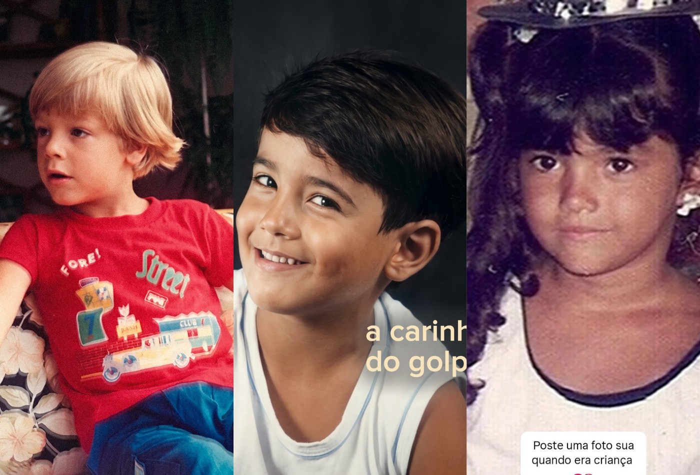 Ações solidárias e nostalgia de famosos marcam o Dia das Crianças