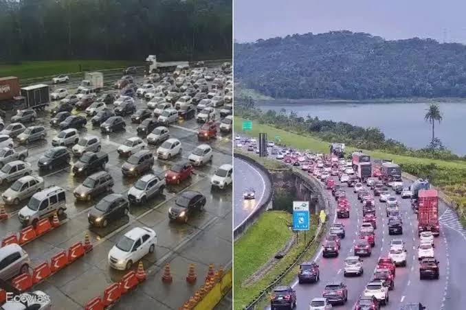 Rodovia dos Imigrantes registra lentidão e terá pedágio eletrônico