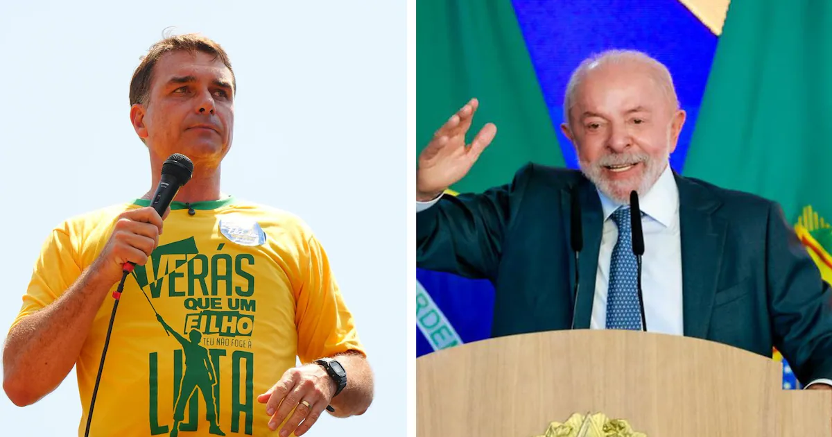 Flávio Bolsonaro e Lula intensificam mobilizações para a reta final da eleição