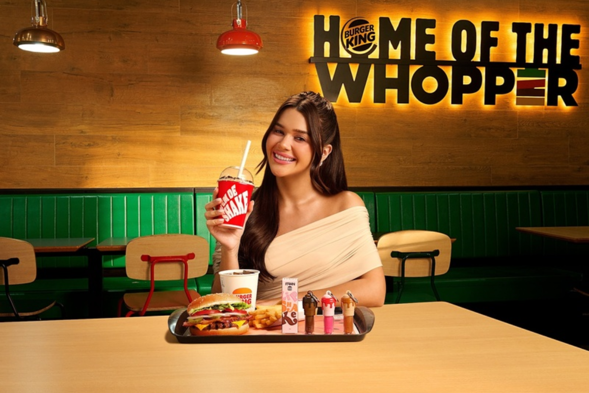 Burger King lança coleção de gloss com Franciny Ehlke