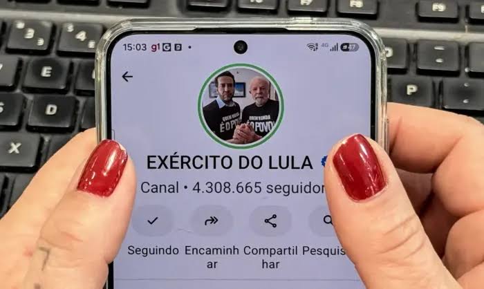 TSE cobra relatório técnico sobre canal 'Exército do Lula' em 24 horas