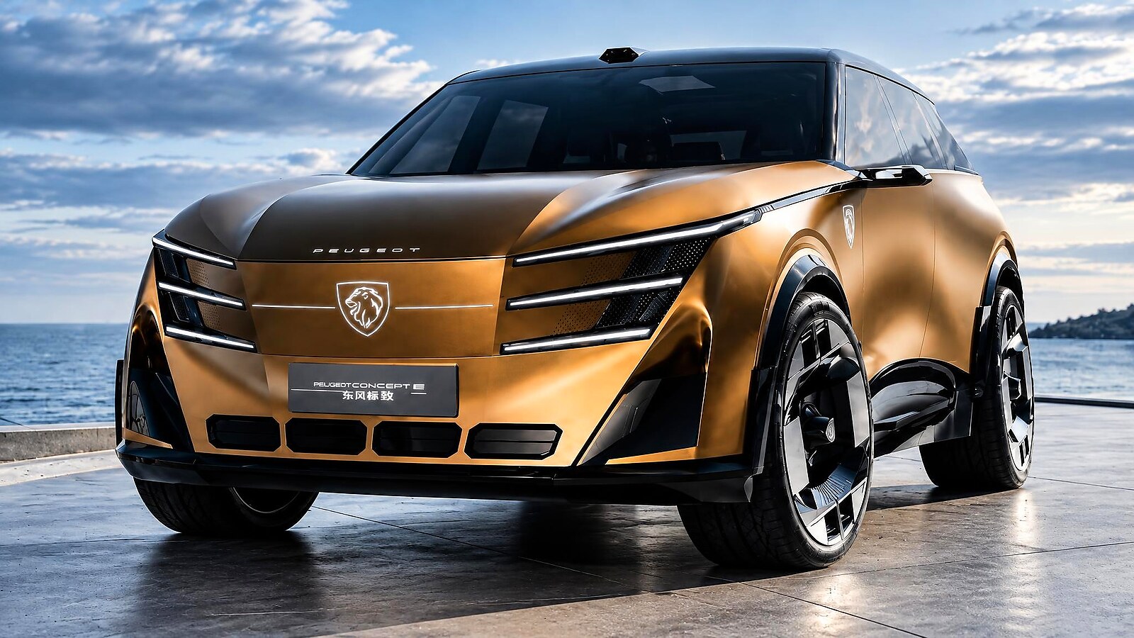 Peugeot revela conceito elétrico que antecipa nova geração do hatch 208
