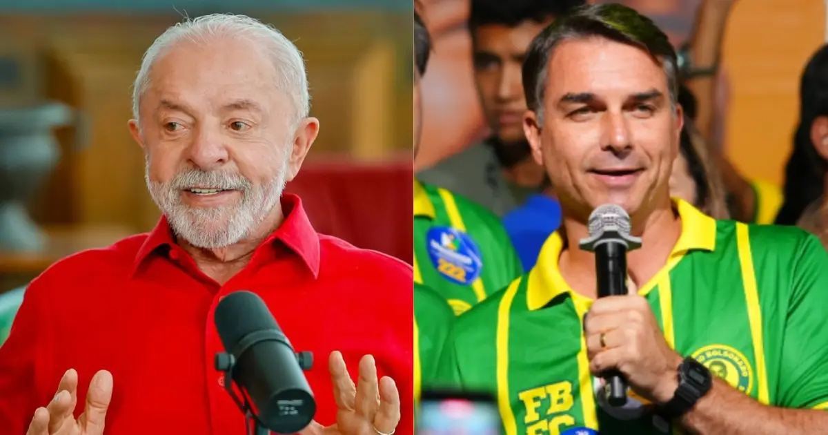 Pesquisa Quaest aponta recuo na rejeição de Lula e Flávio Bolsonaro