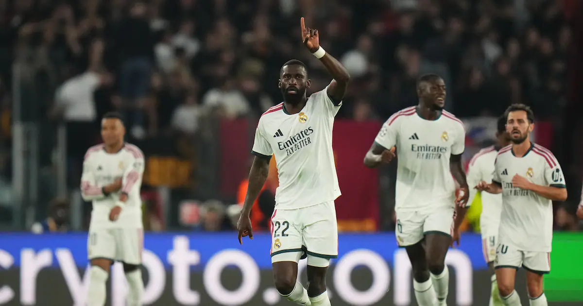 Real Madrid vira sobre a Roma por 4 a 3 na Champions League