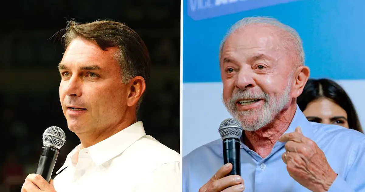 Flávio Bolsonaro lidera intenções de voto no segundo turno, aponta pesquisa