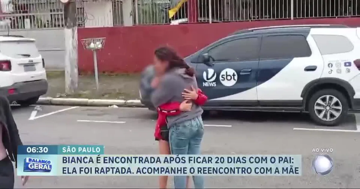 Polícia resgata menina de 10 anos sequestrada pelo pai em São Paulo
